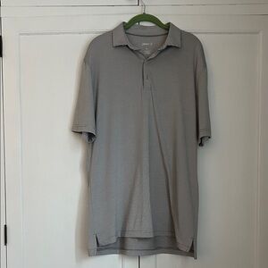 johnnie-O Light Gray Polo Shirt